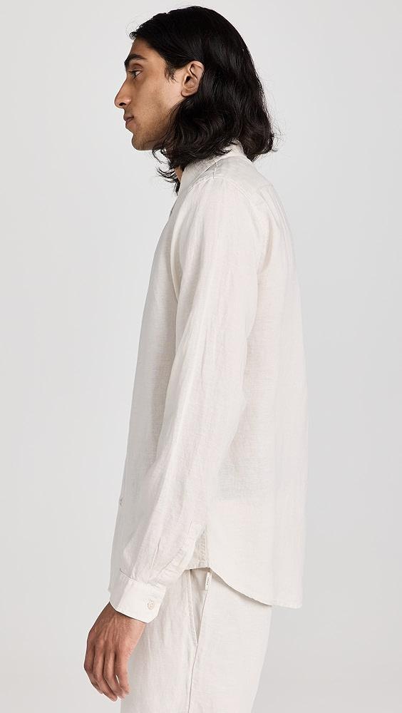 Onia Air Linen Long Sleeve Shirt | Shopbop Product Image