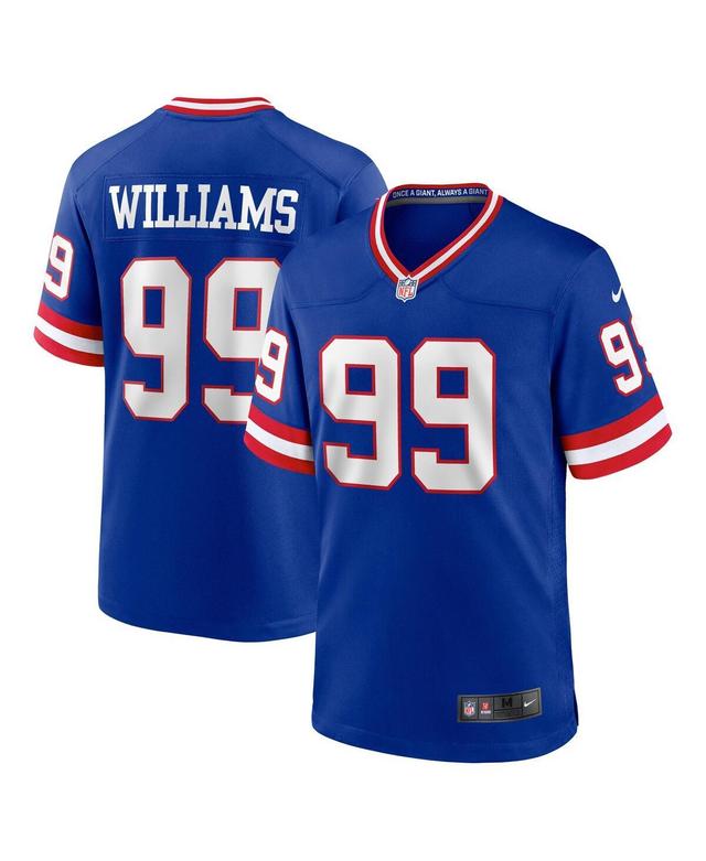 Mens Nike Leonard Williams Royal New York Giants Classic Player Game Jersey - Royal Product Image