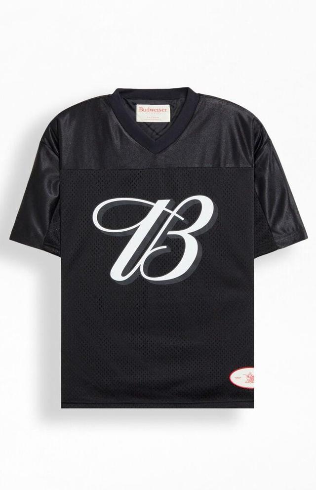 Budweiser Men's By PacSun Logo Mesh Jersey T-Shirt Product Image