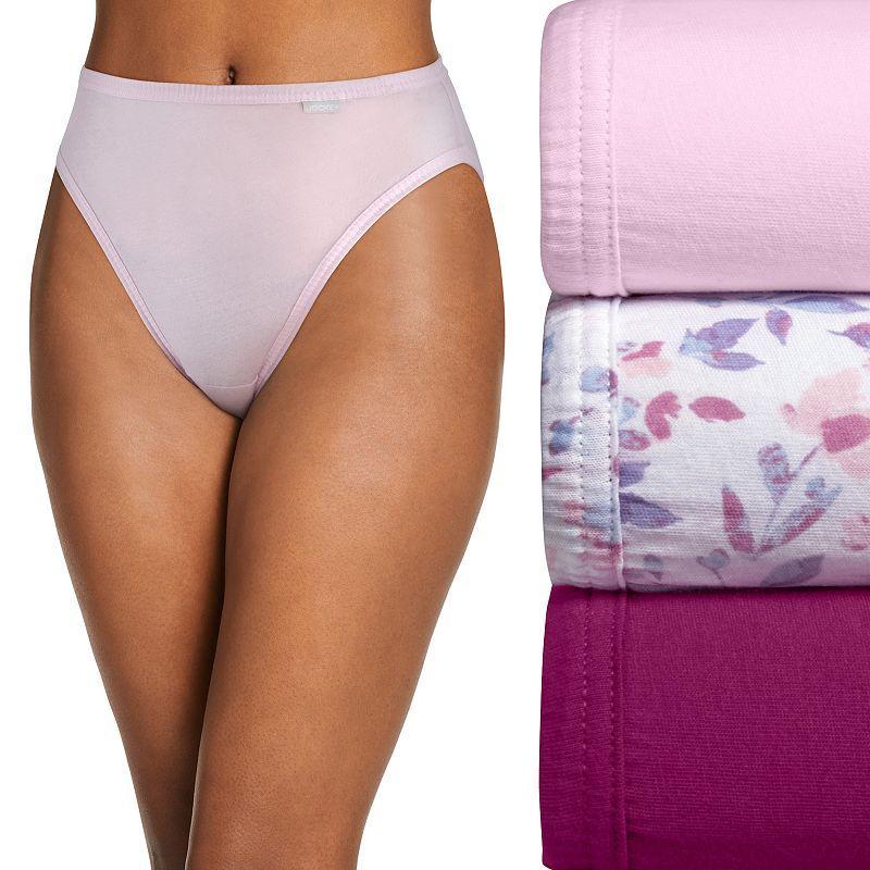 Plus Size Jockey Elance 3-Pack French Cut Panty Set 1485, Womens Product Image