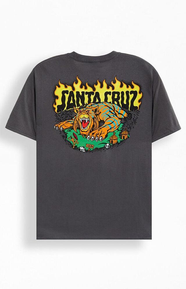 Men's Santa Cruz Salba Tiger Redux T-Shirt Product Image