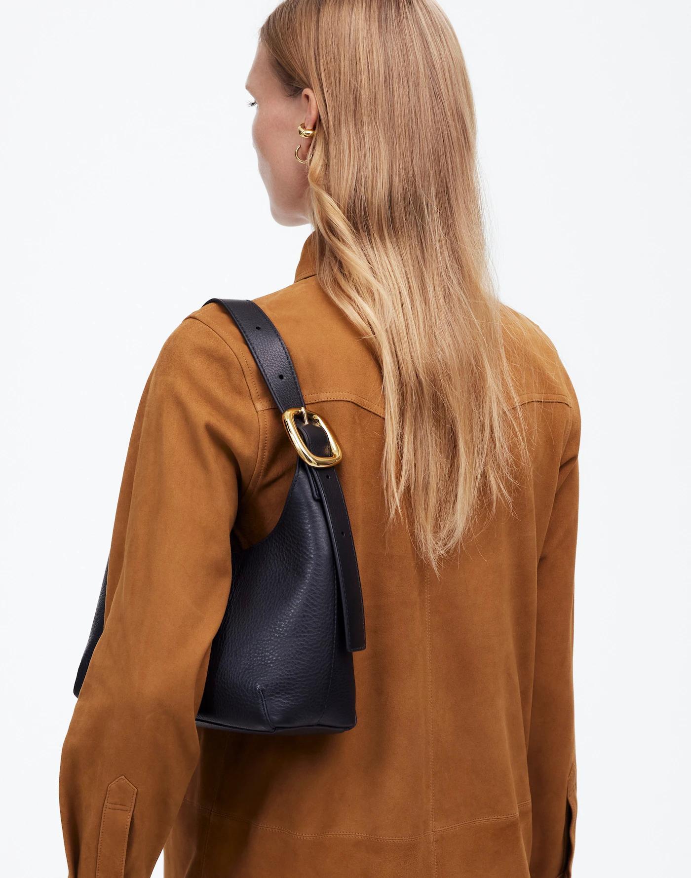 The Sculptural-Buckle Shoulder Bag Product Image