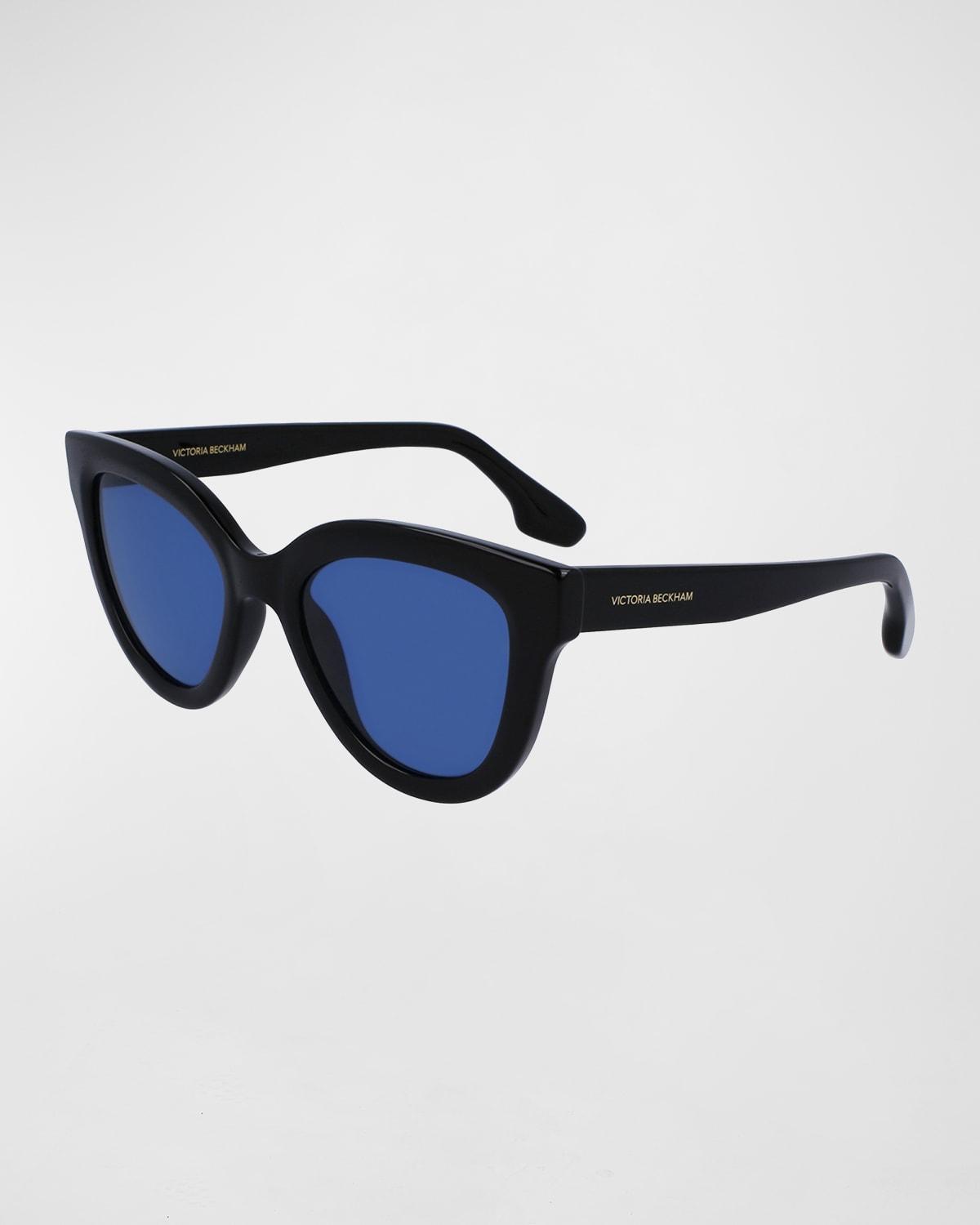 Womens Denim 52MM Cat-Eye Sunglasses Product Image