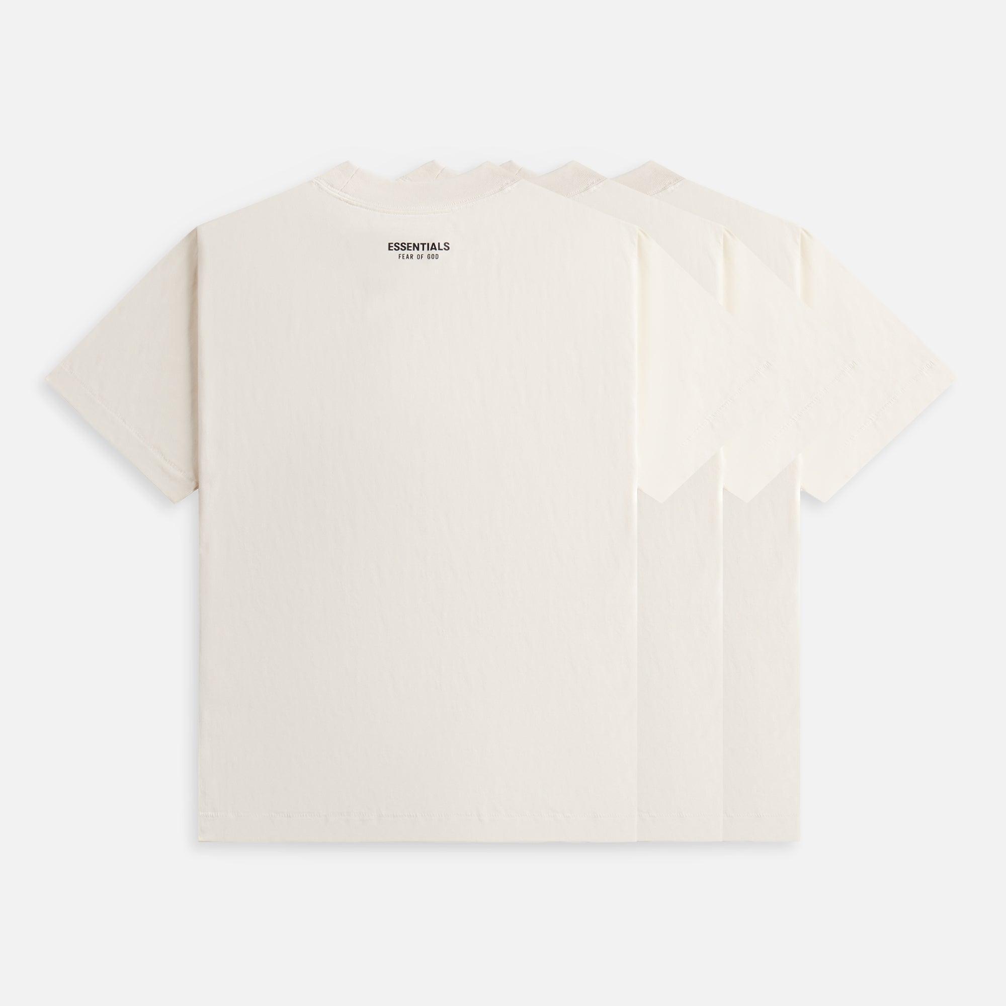 Essentials 3-Pack Tee - Shell Male Product Image