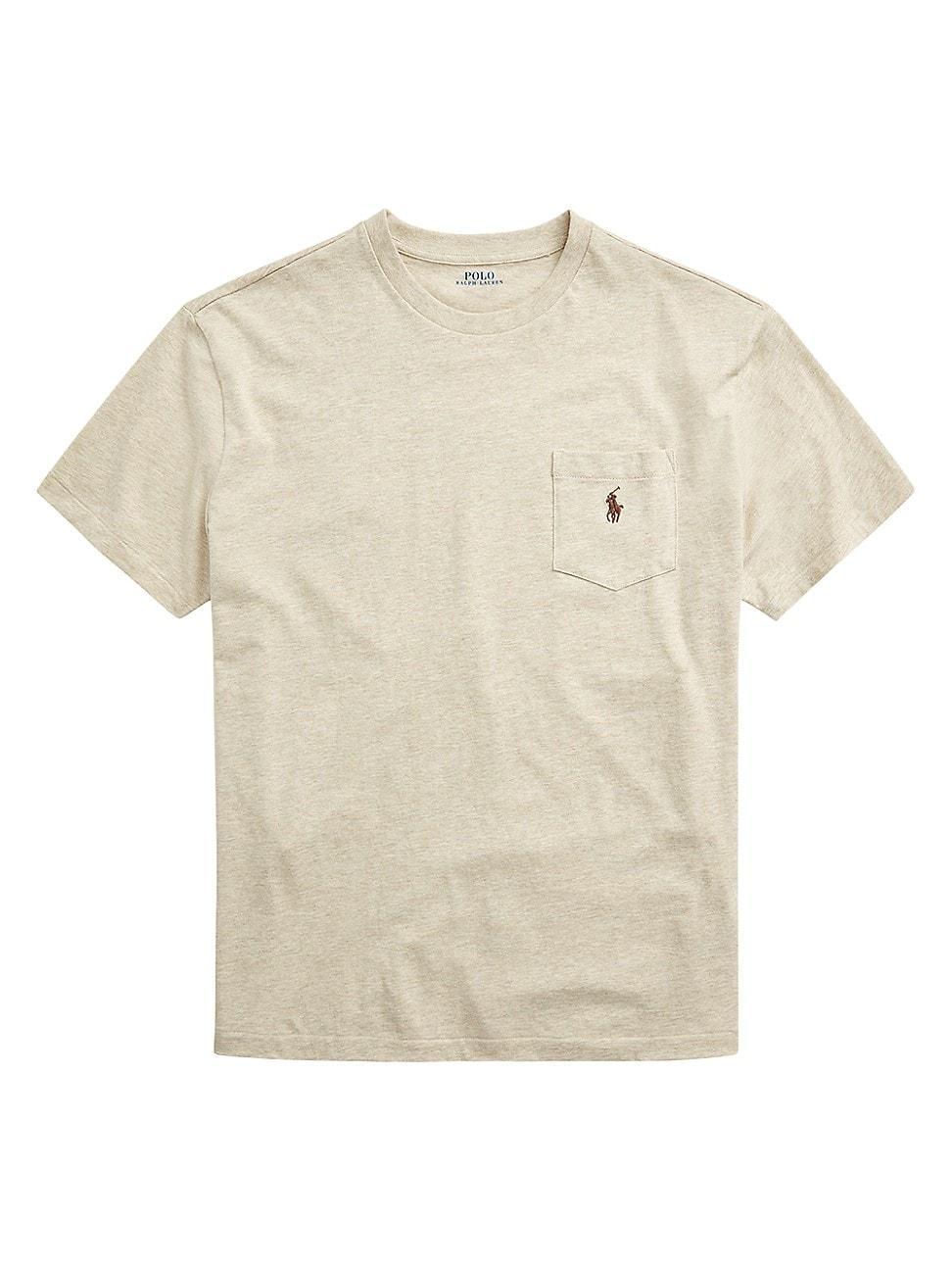 Polo Ralph Lauren Mens Classic-Fit Jersey Pocket T-Shirt Product Image