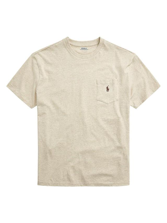 Polo Ralph Lauren Mens Classic-Fit Jersey Pocket T-Shirt Product Image