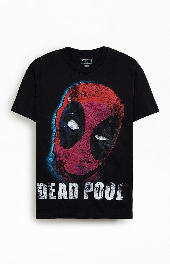 Men's Marvel Deadpool Dead Head T-Shirt Product Image