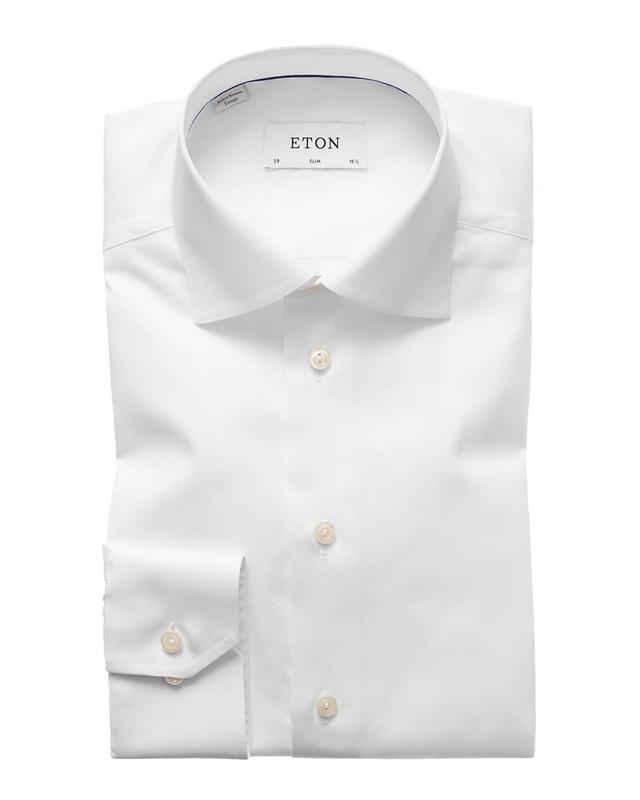 Eton Slim Fit Signature Twill Dress Shirt Product Image