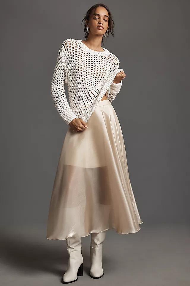 Bl-nk Full Shimmer Midi Skirt Product Image