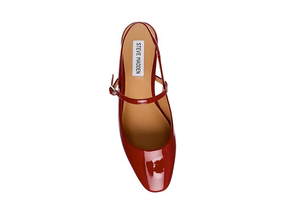 Steve Madden Baskin Patent) Women's Flat Shoes Product Image