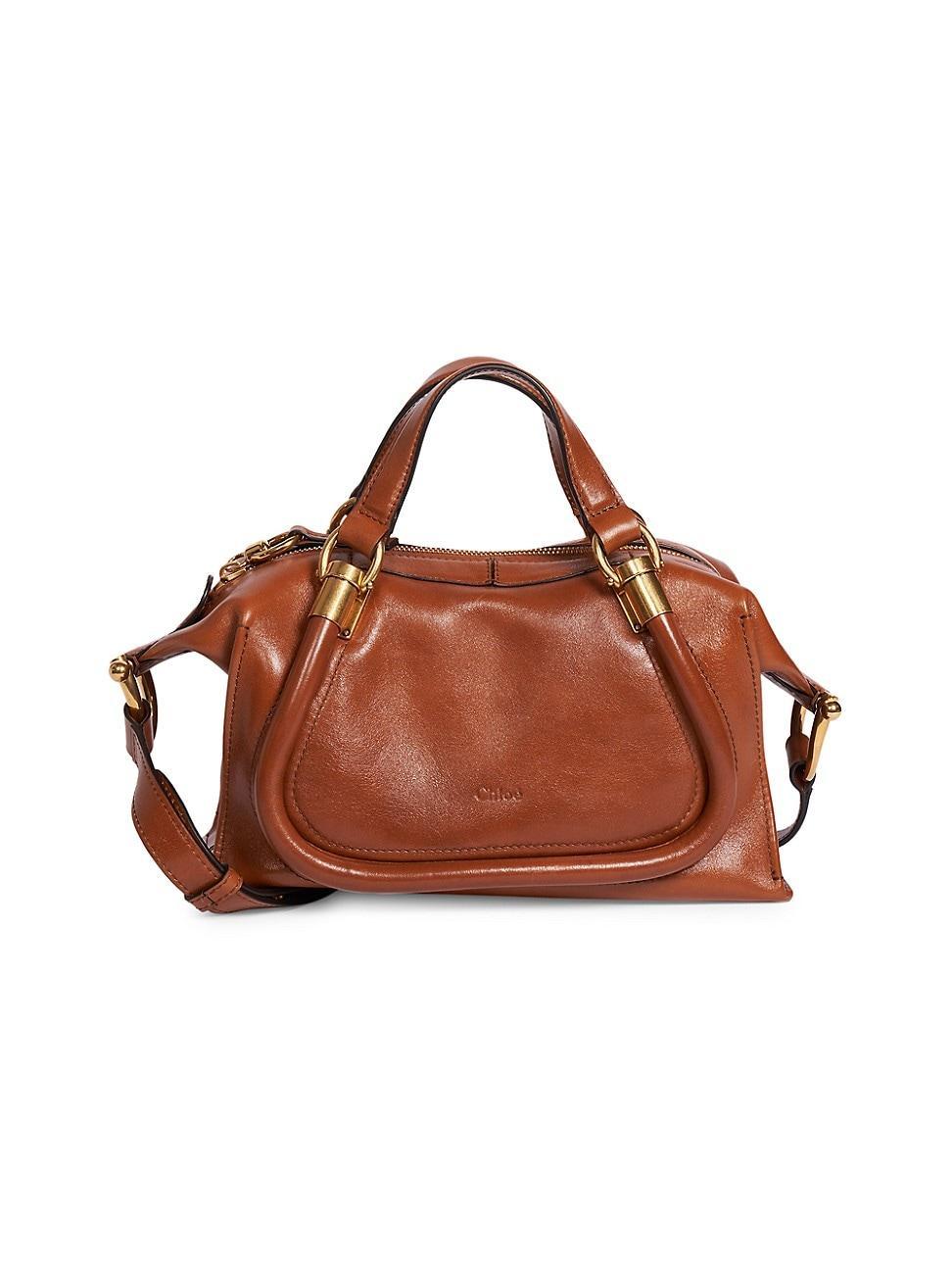 Womens Small Paraty 24 Leather Top Handle Bag Product Image