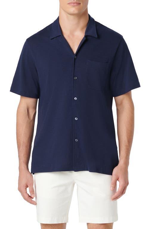 Mens Cotton-Blend Camp Shirt Product Image