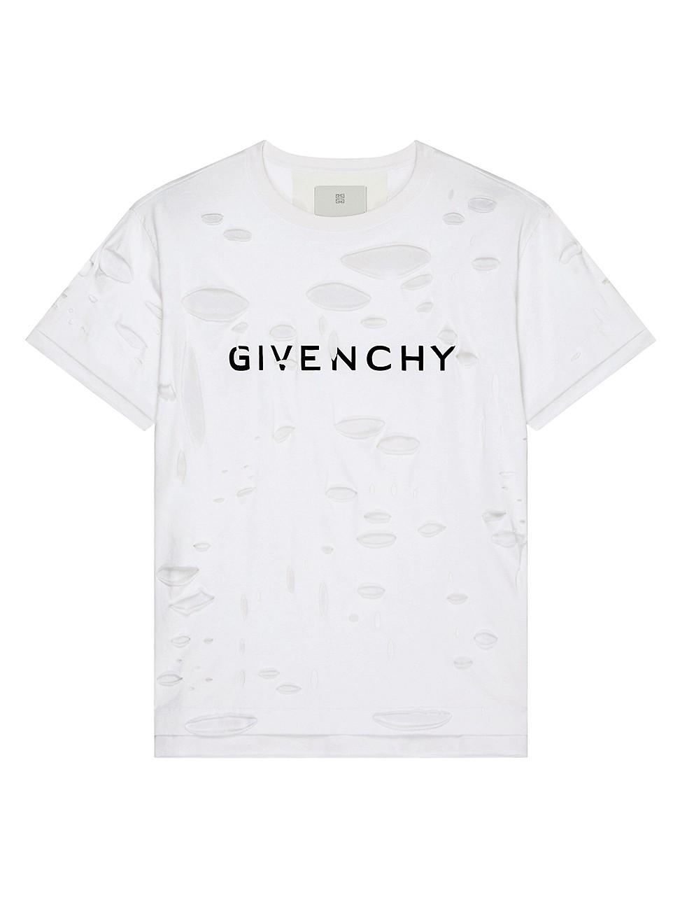 Mens Archetype Oversized T-Shirt With Destroyed Effect Product Image