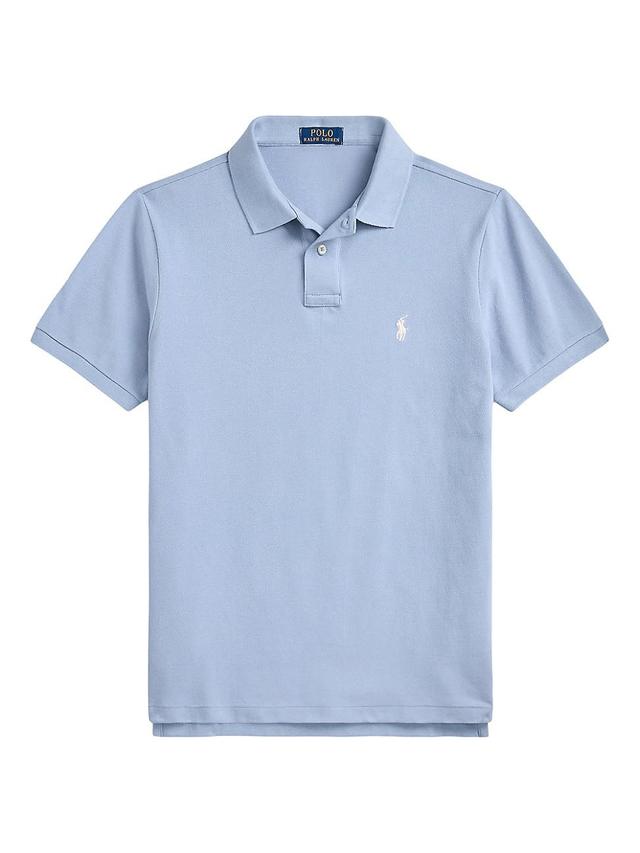 Mens Basic Mesh Polo Shirt Product Image