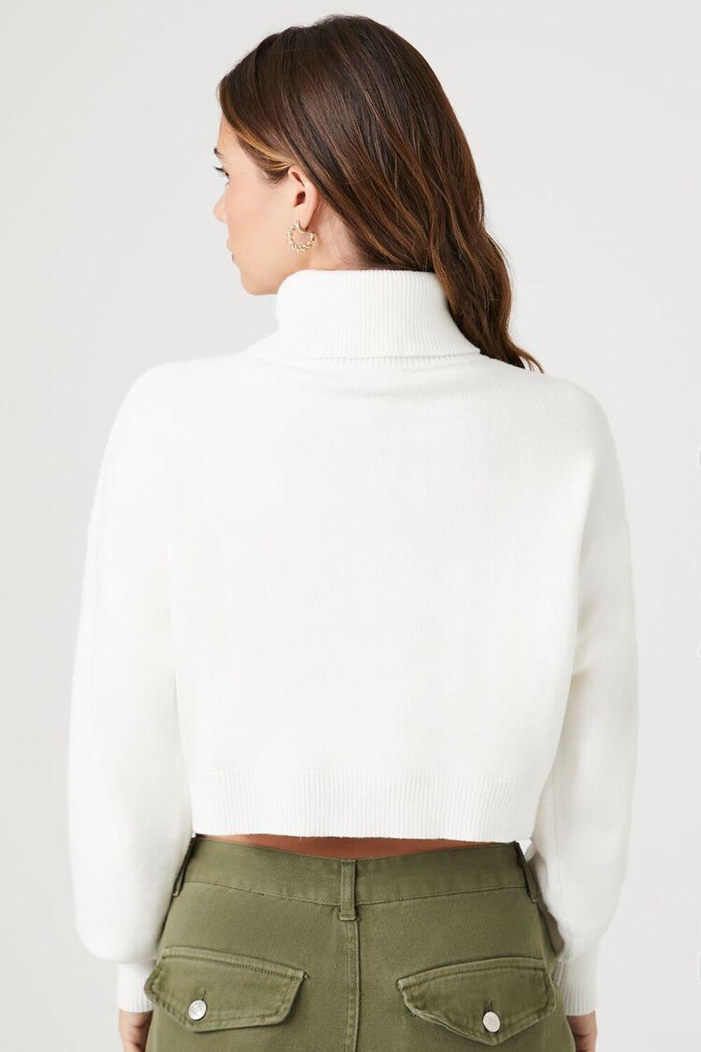 Cropped Turtleneck Sweater | Forever 21 Product Image