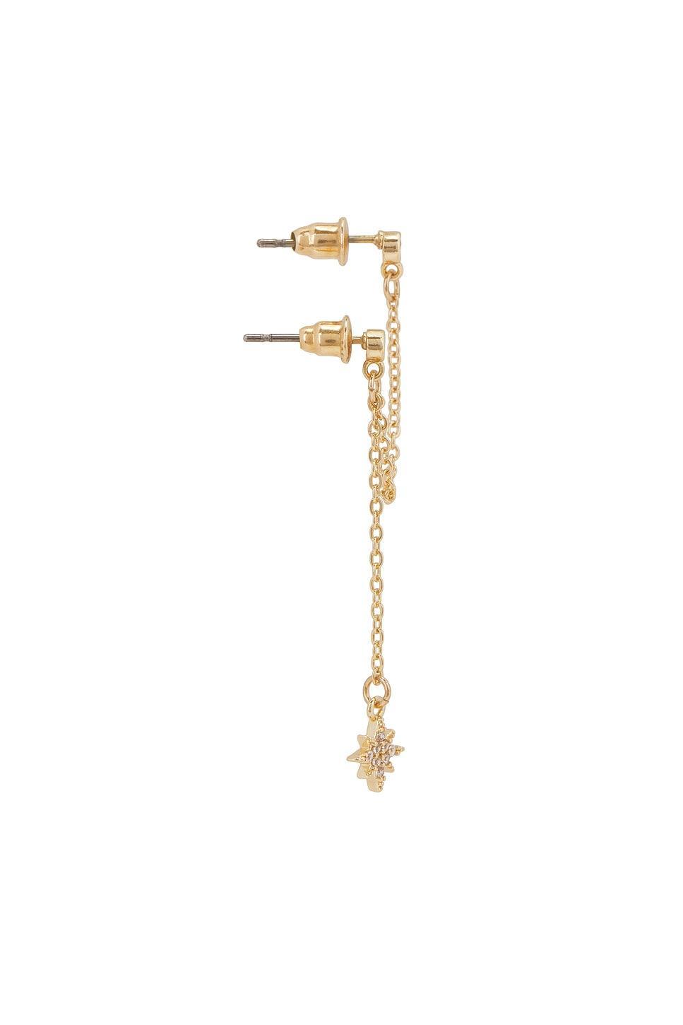 Lovers and Friends Zash Earrings in Gold Product Image