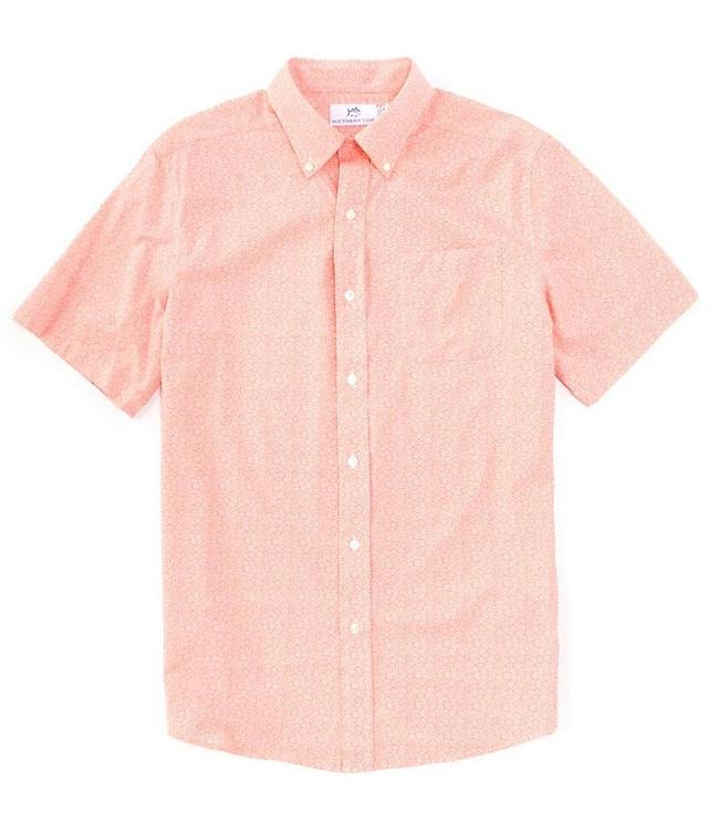 Southern Tide Brrr° What The Shell Woven Short Sleeve Sport Shirt Product Image