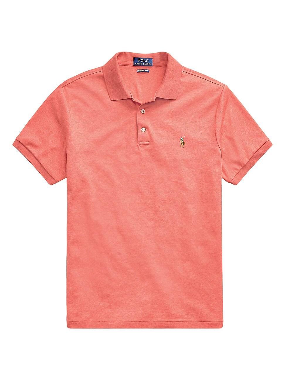 Mens Slim-Fit Cotton Polo Shirt Product Image