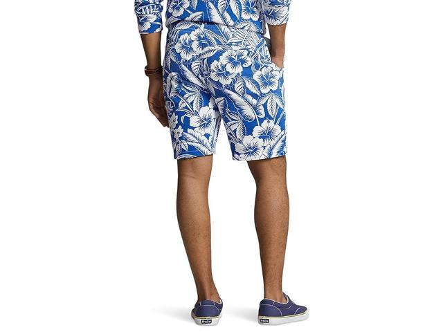 Polo Ralph Lauren 8.5-Inch Tropical Floral Spa Terry Shorts (Monotone Tropical) Men's Shorts Product Image