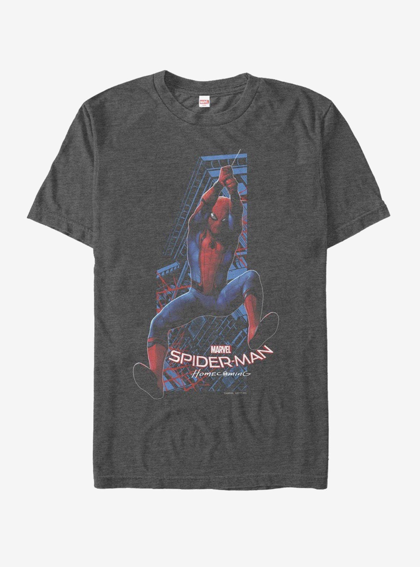 Marvel Spider-Man Homecoming Swing T-Shirt Product Image