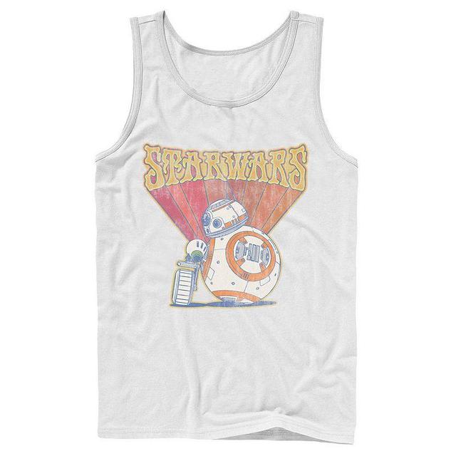 Mens Star Wars The Rise of Skywalker Groovy Droid Duo Tank Top Product Image