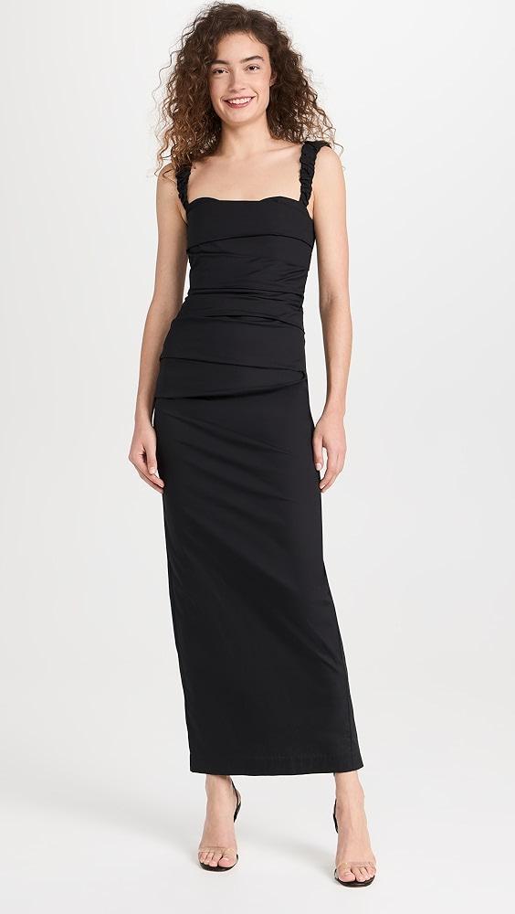 SIR. Azul Balconette Gown | Shopbop Product Image