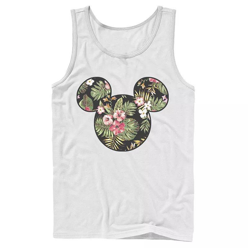 Disneys Mickey Mouse Mens Tropical Fill Tank Top Product Image