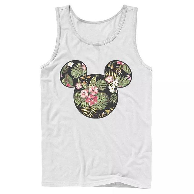 Disneys Mickey Mouse Mens Tropical Fill Tank Top Product Image