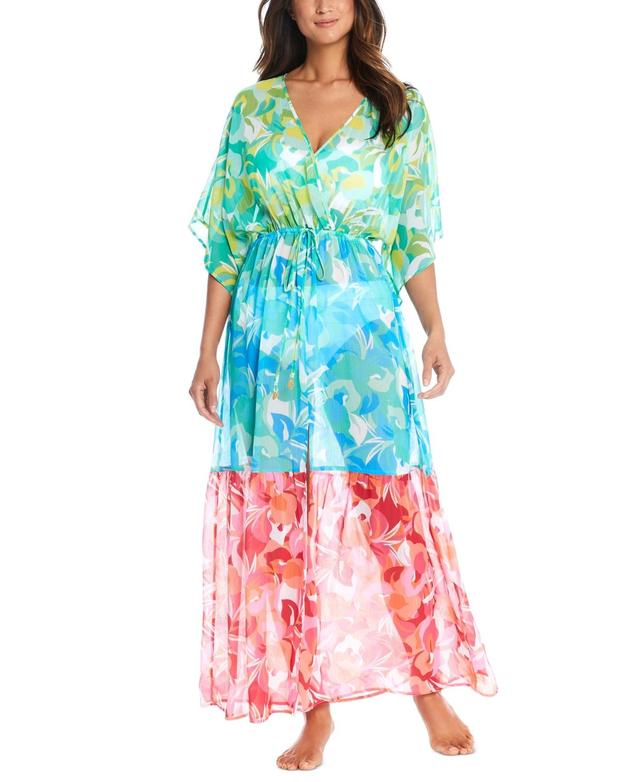 Bleu by Rod Beattie Womens Chiffon Cover-Up Dress Product Image