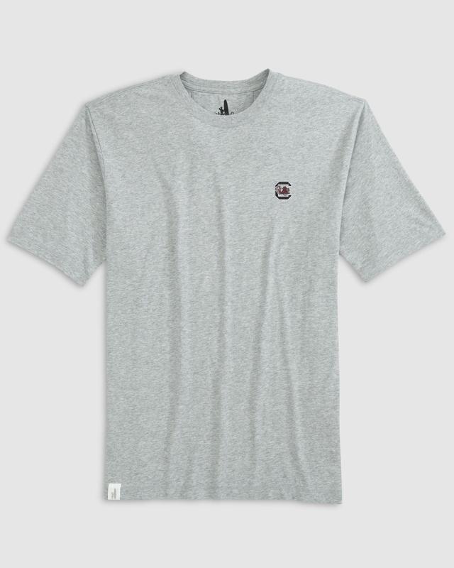 johnnie-O University of North Carolina Heathered Spencer Cotton T-Shirt Product Image