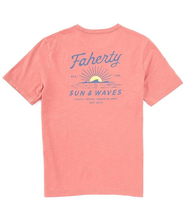 Faherty Sunwashed Graphic Short Sleeve T-Shirt Product Image