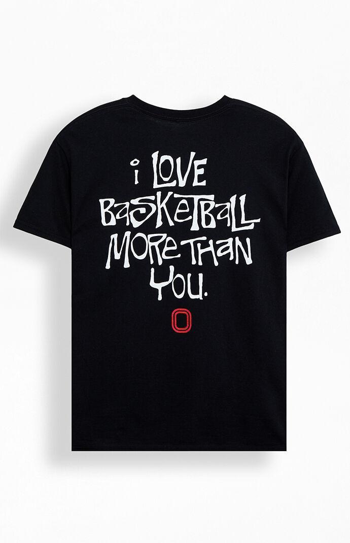 OVERTIME Men's I Love Basketball T-Shirt Product Image