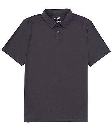 RHONE Delta Pique Short Sleeve Polo Shirt Product Image