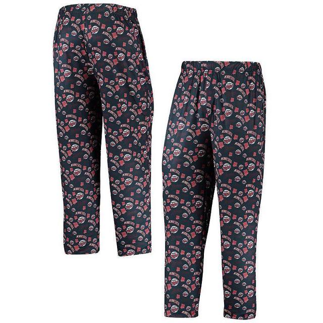 Mens FOCO Minnesota Twins Cooperstown Collection Repeat Pajama Pants Blue Product Image