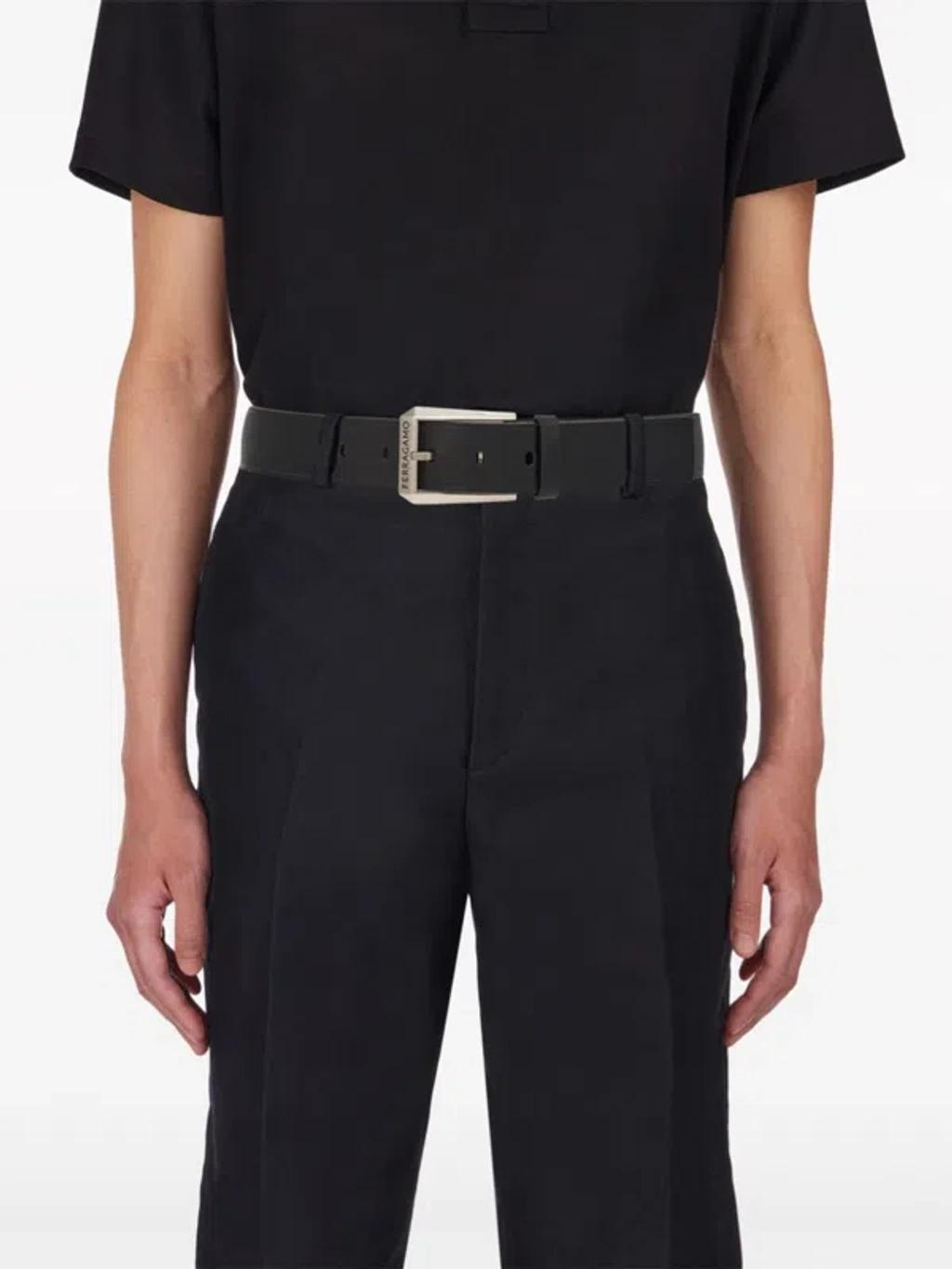 FERRAGAMO Salvatore  Belts In Black Product Image