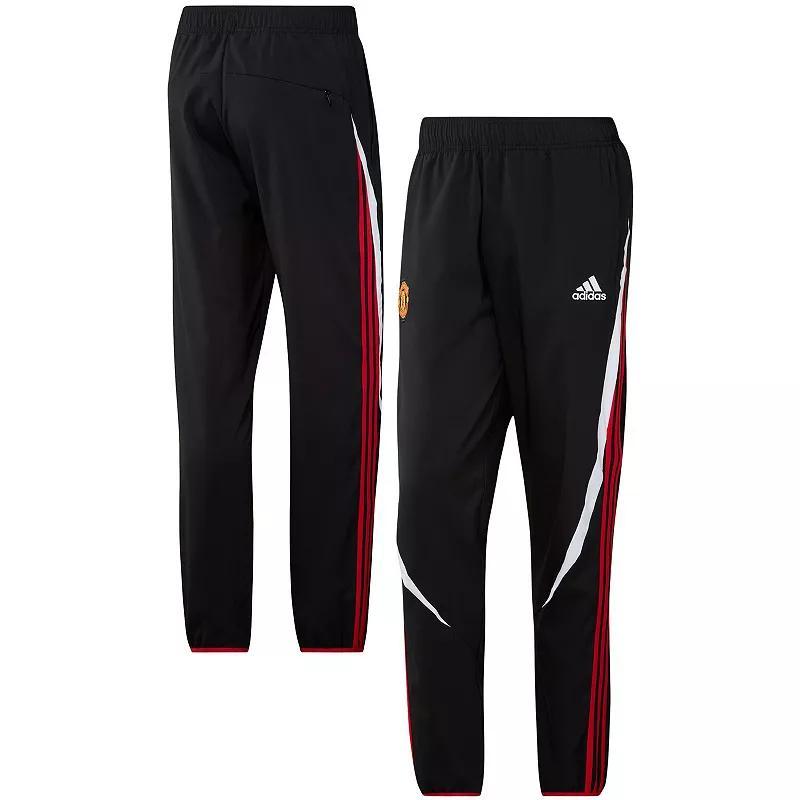 Mens adidas Black Manchester United Teamgeist Pants Product Image