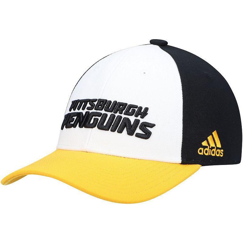 Mens adidas Pittsburgh Penguins Locker Room Adjustable Hat Product Image