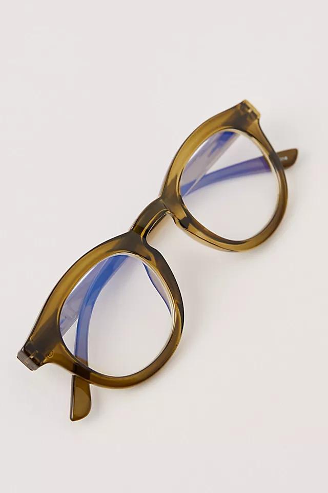 Jules Round Bluelight Reading Glasses Product Image