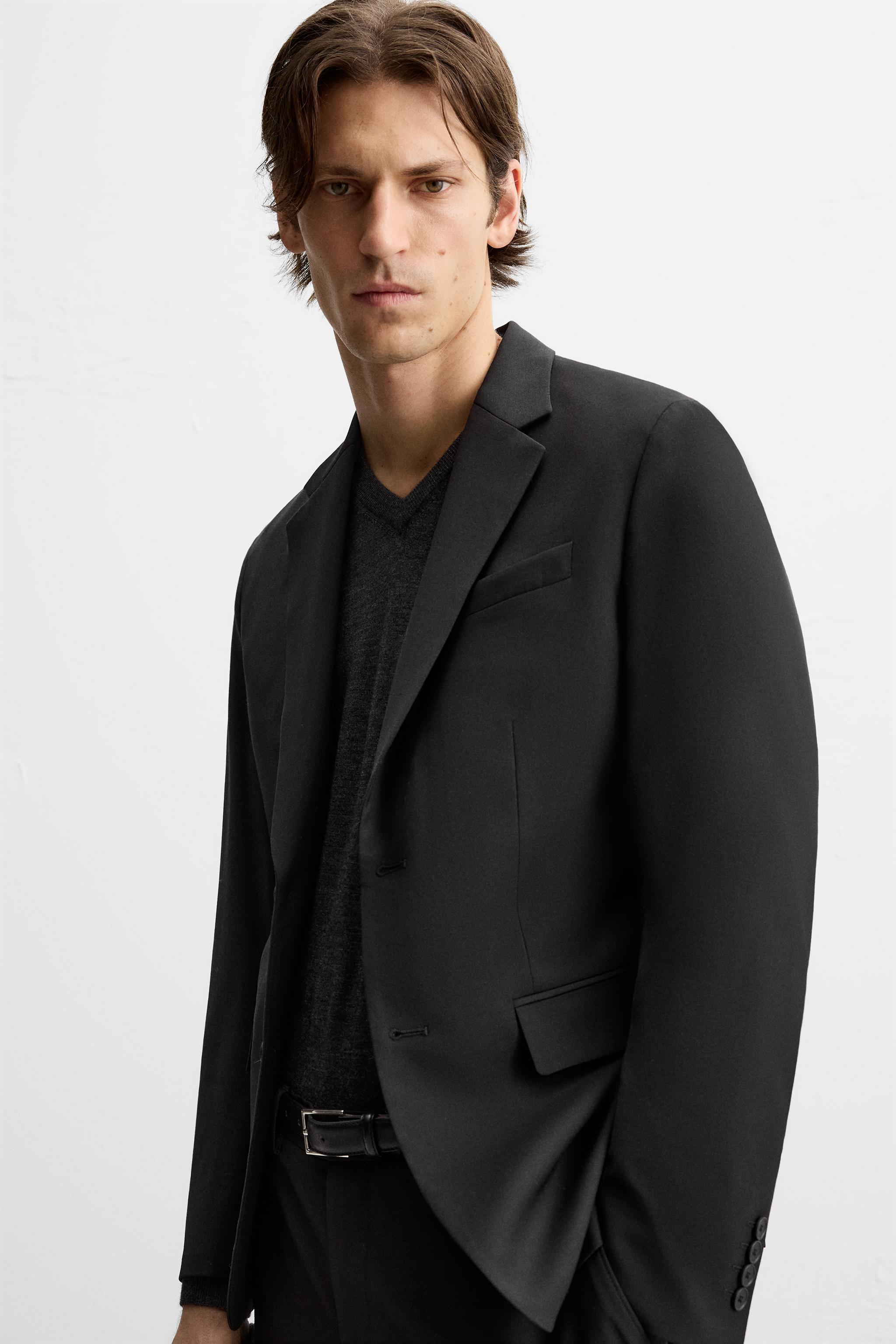 TEXTURED SUIT JACKET Product Image