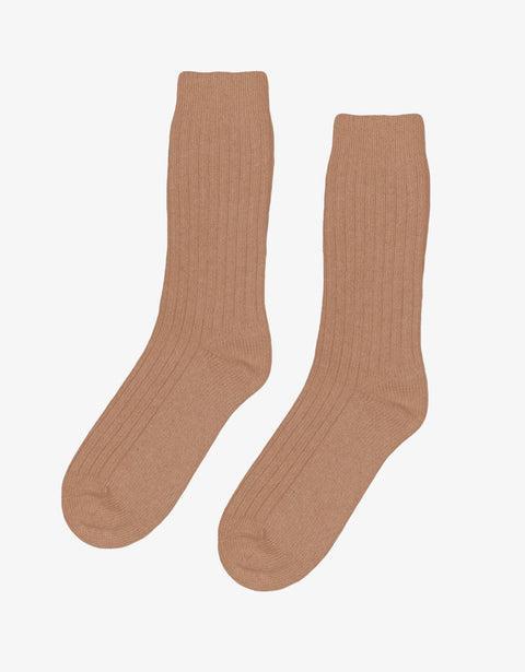 Merino Wool Blend Sock - Sahara Camel Product Image