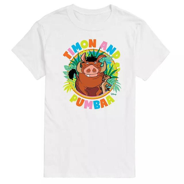 Disneys The Lion King Timon And Pumba Mens Graphic Tee Product Image