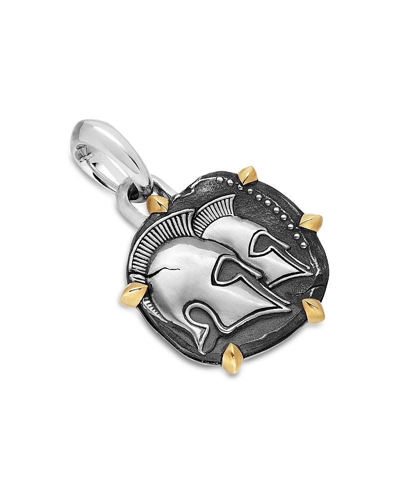 David Yurman Sterling Silver & 18K Yellow Gold Zodiac Gemini Amulet Enhancer Product Image