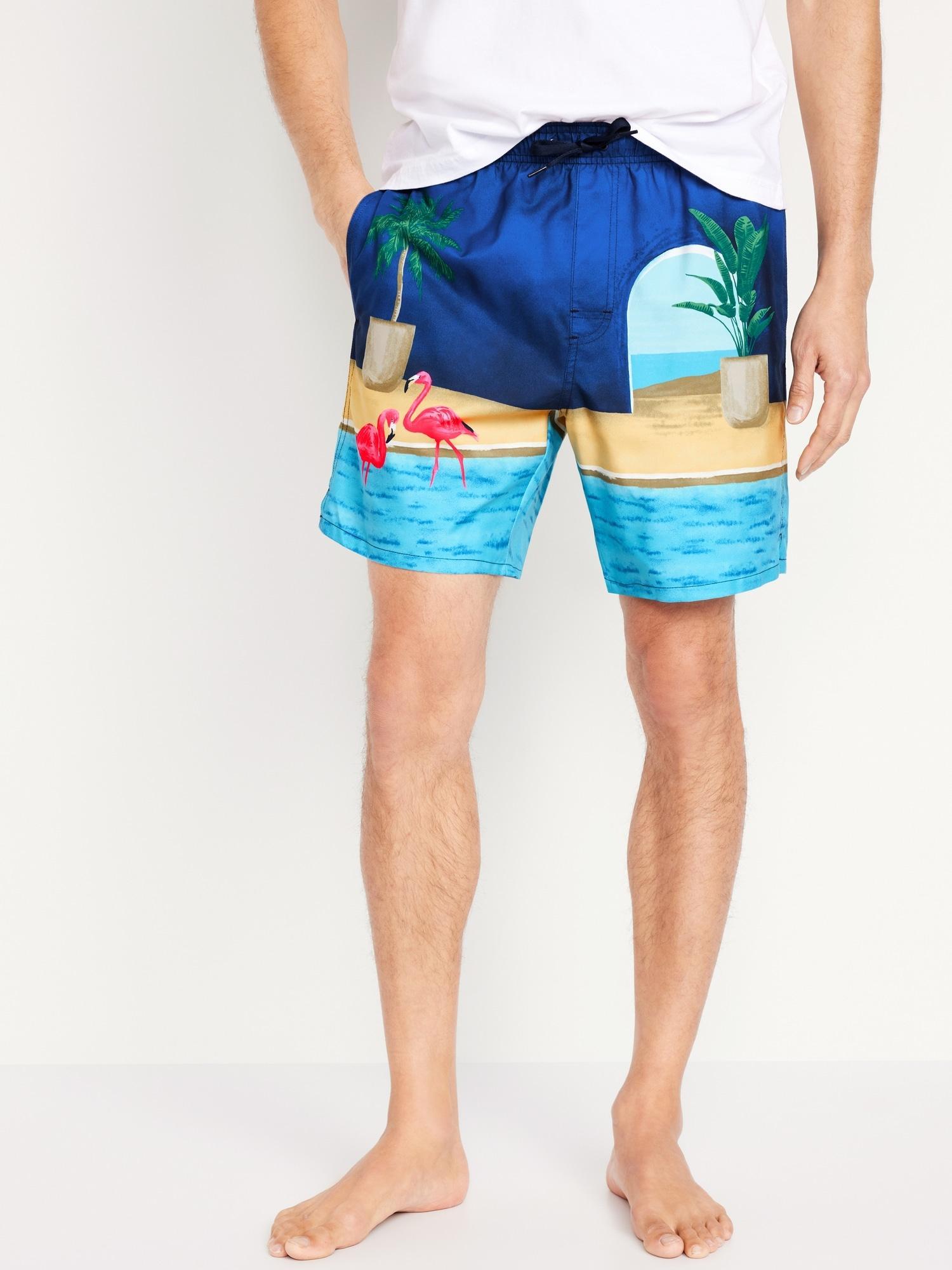 Printed Swim Trunks -- 7-inch inseam Product Image