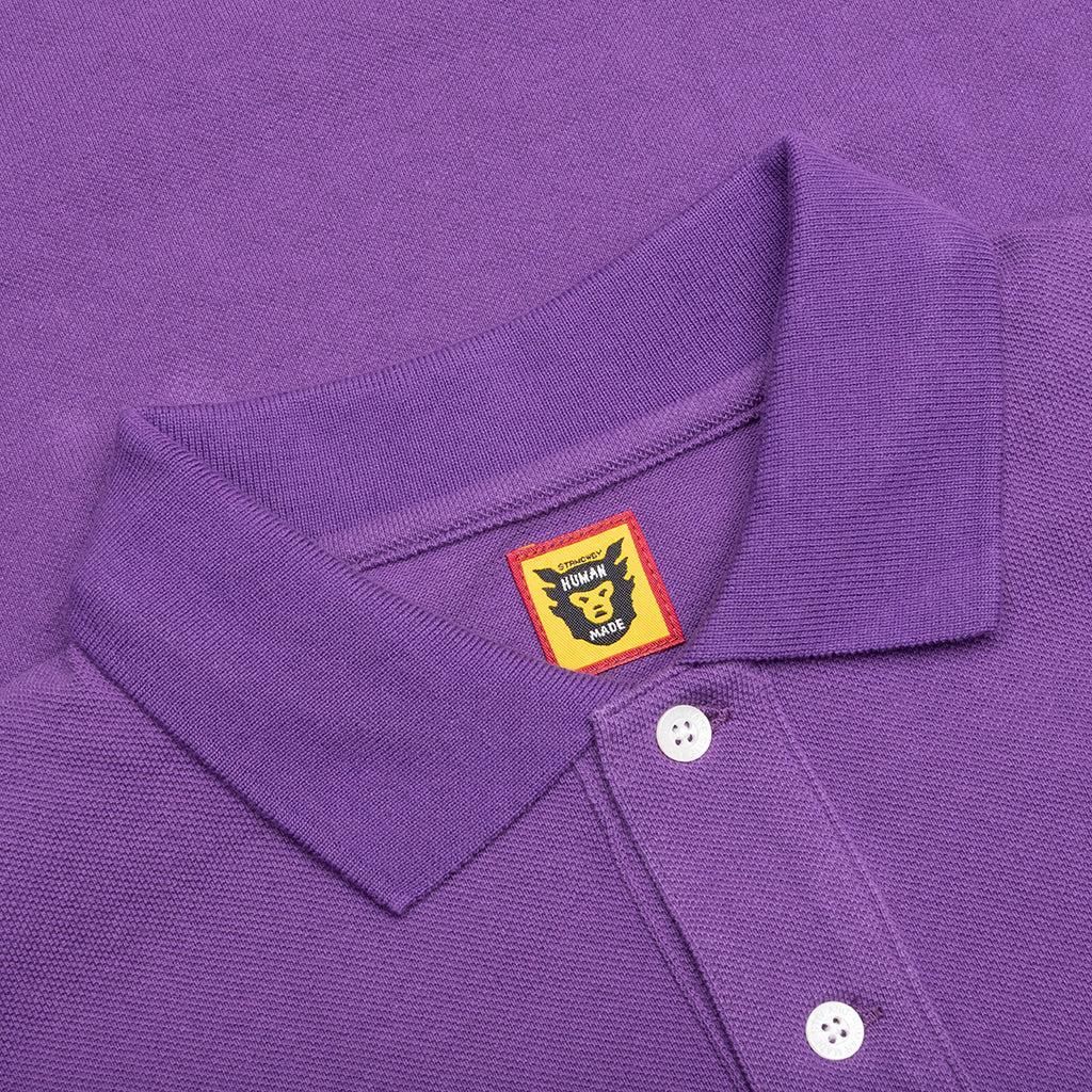 Big Polo Shirt - Purple Male Product Image