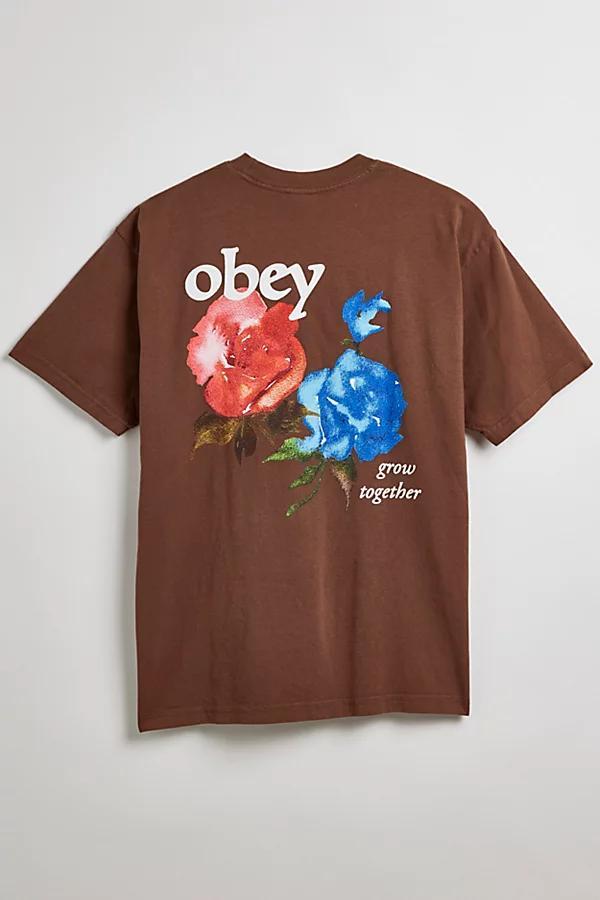 OBEY Grow Together Tee Mens at Urban Outfitters Product Image