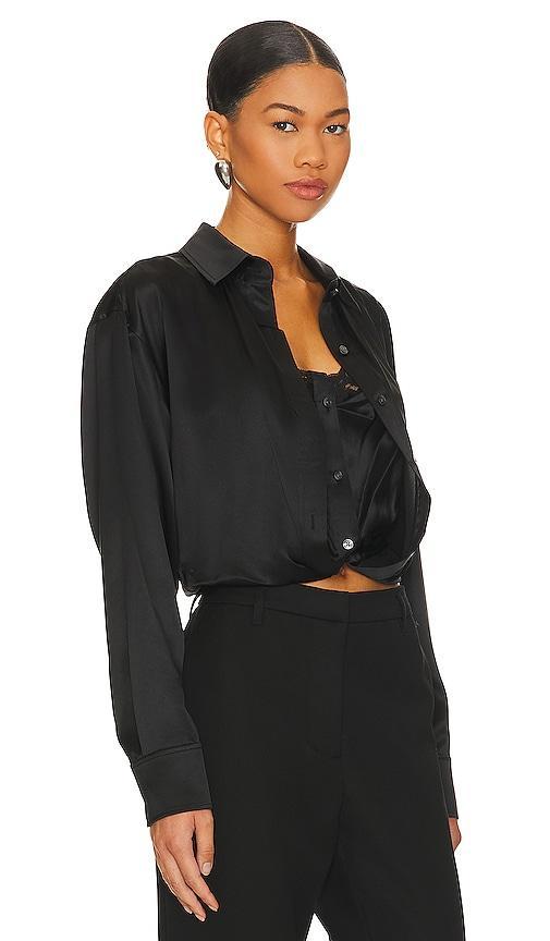 Alexander Wang Button Down With Integrated Cami Size 00, 2. Product Image