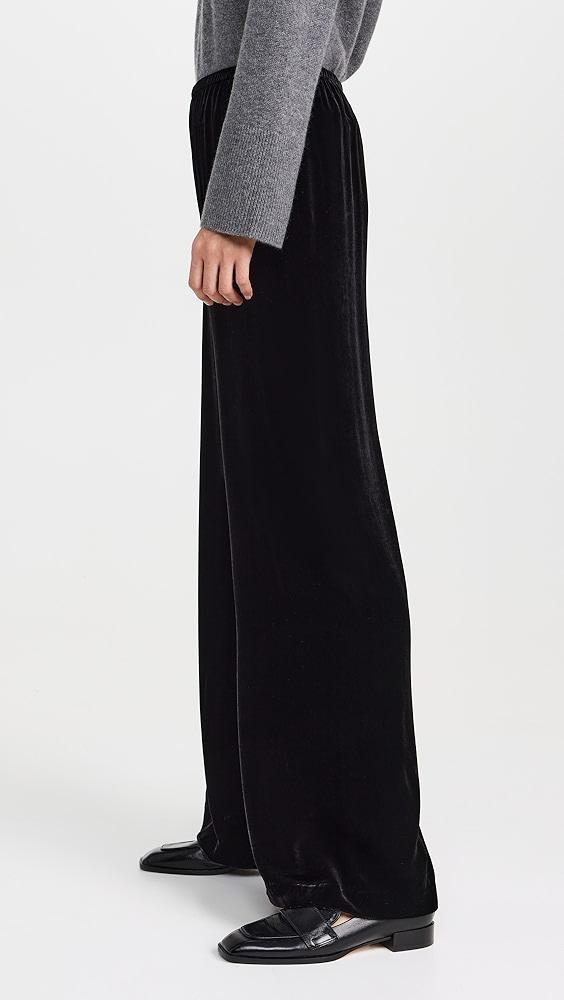 La Ligne Elasticated Velvet Pants | Shopbop Product Image