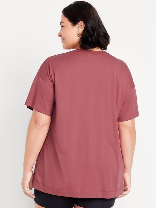 Oversized EveryWear Tunic T-Shirt Product Image