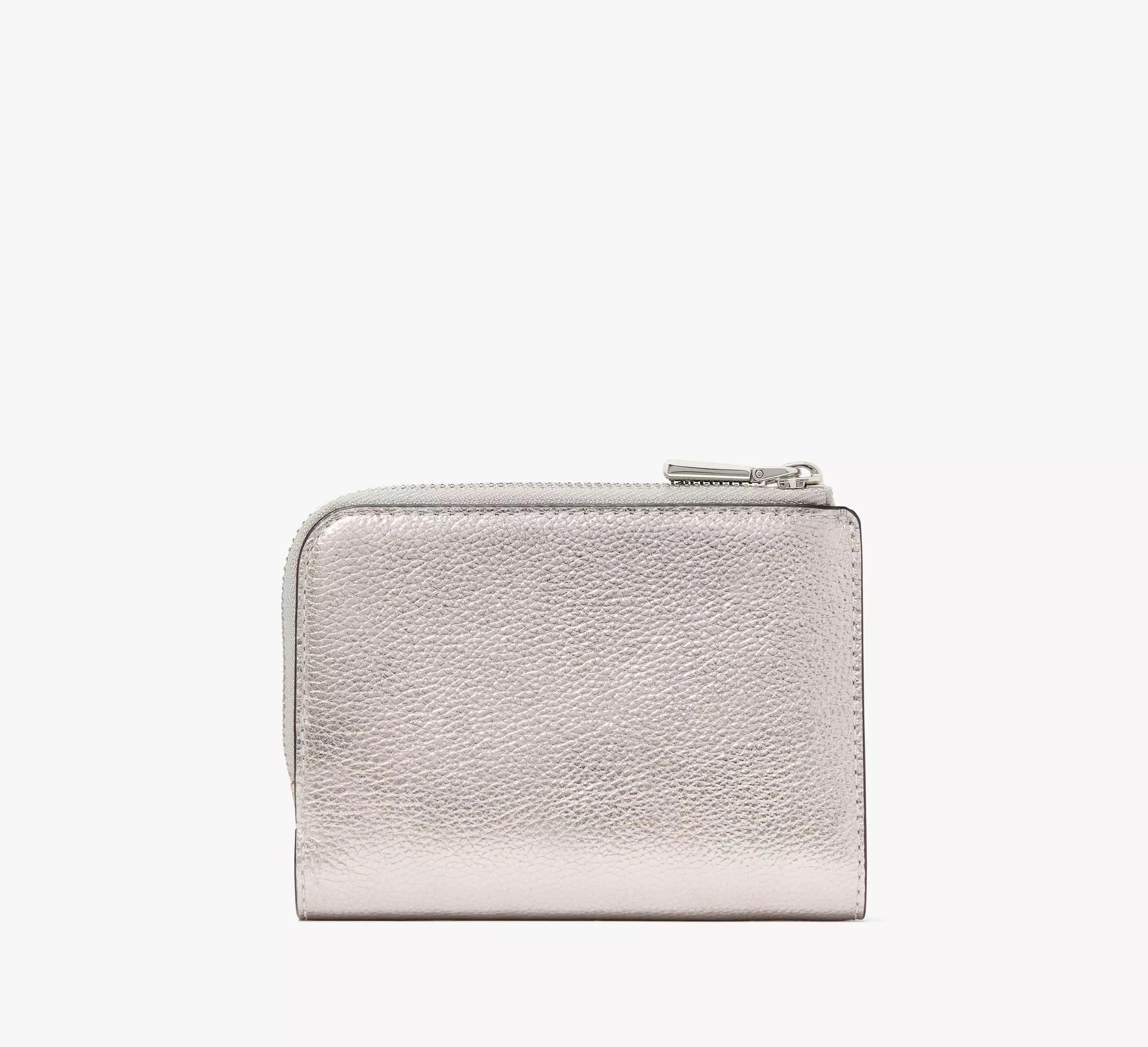 Ava Metallic Zip Bifold Wallet Product Image