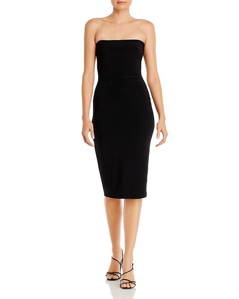 Norma Kamali Strapless Midi Dress Product Image